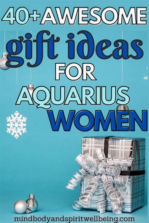 Good Gifts For Aquarius Woman