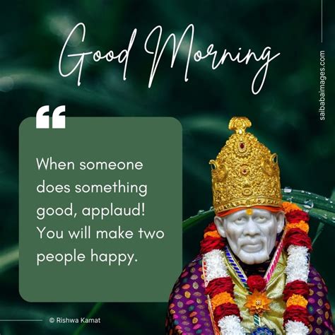 Good Morning Sai Baba Images Photos Download - UniGreet