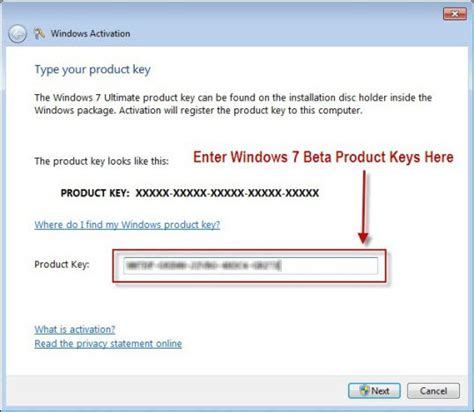 Good activation MS win 7 official