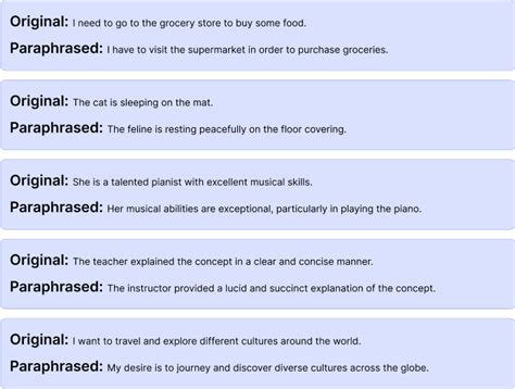 Good and bad examples of paraphrasing.  Thank you :) Share Add a Comment Sort by: Bes...