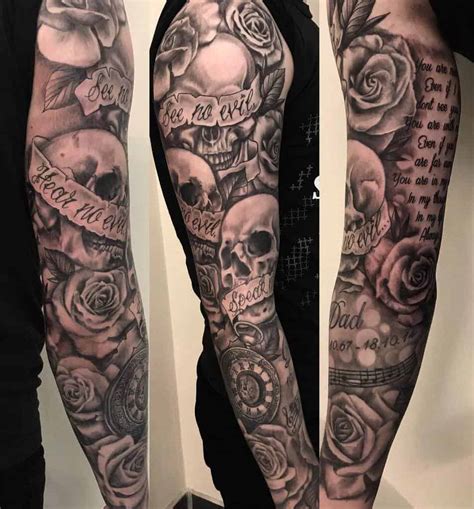 3. Leg sleeve tattoos can help to accentuate the musc