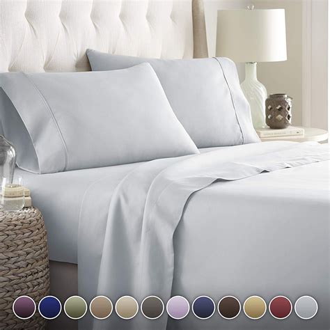 Good bed sheets. Jul 5, 2023 · California Design Den 400 Thread Count Sateen Sheet Set. It's hard to find any cotton sheets under $100, let alone good-quality ones. We were amazed when this under-$50 set outperformed even ... 