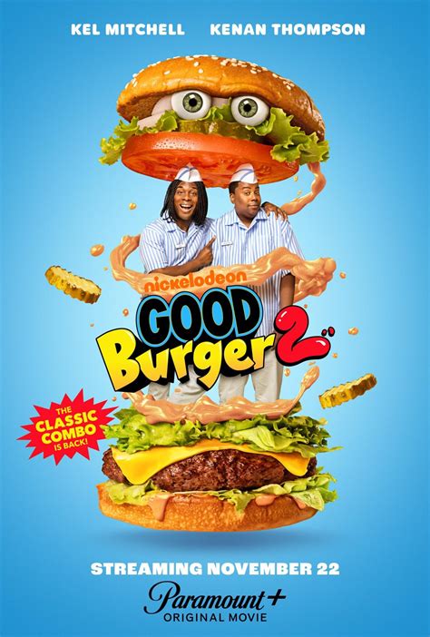 Good buger 2. Sep 18, 2023 · Good Burger 2, the sequel to the beloved '90s movie, is set to premiere on November 22, exclusively on Paramount+ in the US and Canada.; The sequel brings back original cast members Kenan Thompson ... 