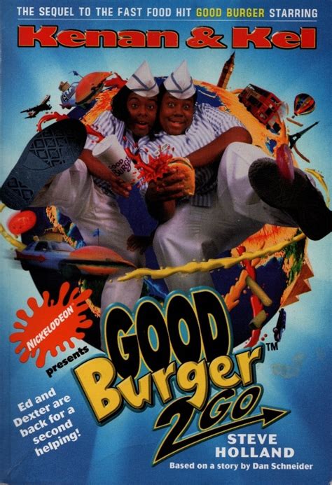 Good burger part 2. Good Burger 2 Go, penned by Dan Schneider, who was one of the movie's screenwriters, and Kenan & Kel scribe Steve Holland, is a rare curiosity and considered to be quasi-lost media.However, the book’s jacket and its overwhelmingly positive reviews provide insight into the story’s premise. After the events of Good Burger, the fast food restaurant finds … 