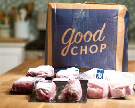 Good chop review. The delivery is extra added ease - always arrives frozen, great packaging, timely deliveries. It seems the pork is a tad overpriced vs beef & chicken - yet the chicken is cheaper than elsewhere... I forsee a long history together. Date of experience: November 15, 2023. BP. 