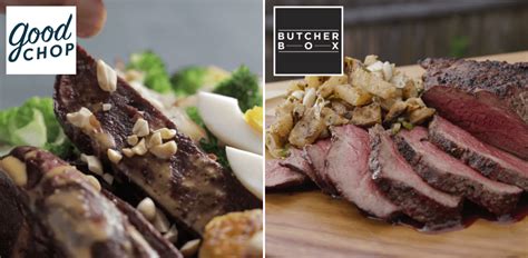 Good chop vs butcher box. Mar 30, 2020 · Get Crowd Cow meat boxes starting at $99.99. 2. ButcherBox. When it comes to meat subscription boxes, ButcherBox might have the best motto of them all: “Think of us as the neighborhood butcher ... 