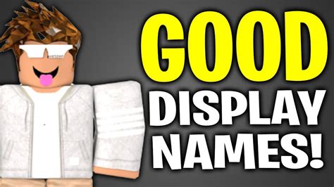 Good display names for roblox. Things To Know About Good display names for roblox. 