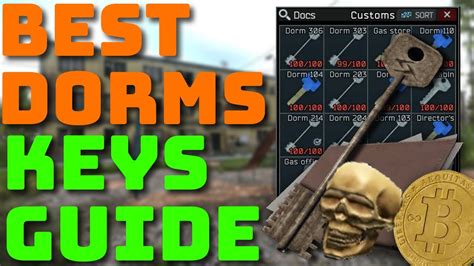 In-Depth Key Guide for the Dorm Room 103 Key on Customs in Escape from Tarkov.-Contents-0:00 - Introduction0:11 - Lock Location0:38 - Spawn Location0:44 - Co.... 