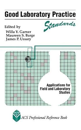 Good laboratory practice standards applications for field and laboratory studies acs professional. - Home and community social behavior scales users guide.