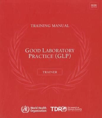 Good laboratory practice training manual for the trainer a tool for training and promoting good laboratory practice. - Free 2001 honda recon repair manual.