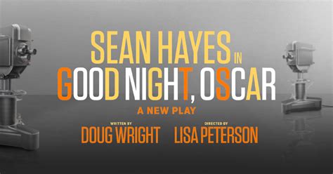 By Julia Jacobs. June 11, 2023. Sean Hayes, who portrays the witty but troubled pianist Oscar Levant in “Good Night, Oscar,” won the Tony for best lead actor in play.. 