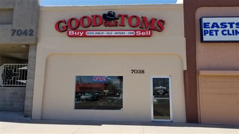 Good Ole Tom's Locations. ARIZONA 7038 E. Broadway Blvd. Tucson, AZ 85710 520-888-8667 Get Driving Directions. CONNECTICUT 1100 Main Street East Hartford, CT 06108 (860) 289-8015 Toll Free (877) 653-3866 Get Driving Directions. SITEMAP Home Products Coins Tom's Gold