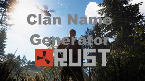 Good rust clan names. Things To Know About Good rust clan names. 