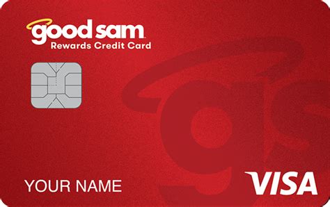 Benefits Get Rewarded Even More When You Use Your Good Sam Rewards Credit Card 5 points per $1 at our family of brands $10 merchandise certificate for every 1,500 points earned No Annual Fee More Details Rewards Terms & Conditions. 