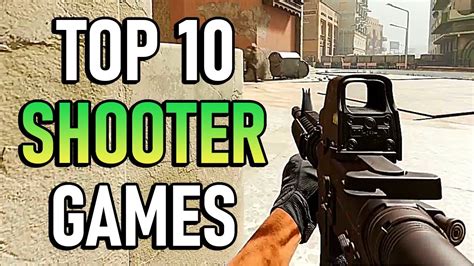 Good shooting games. Other good first-person shooter games trending now include Far Cry 5, Battlefield V, Halo 5: Guardians, and Destiny 2. Vote up the best shooter games everyone should be playing right now so readers can see which FPS games are the most popular. 