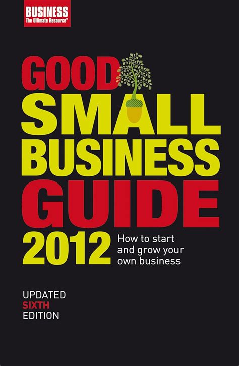 Good small business guide 2012 by a c black publishers ltd. - Repair manual chrysler grand voyager 2006.
