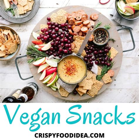Good vegan snacks. Healthy Vegan Snacks · Ants on a Log · Vegetables 'N' Hummus · Dairy-Free Yogurt With Granola and Fruit · Dried Fruit · Chips and Guacamo... 