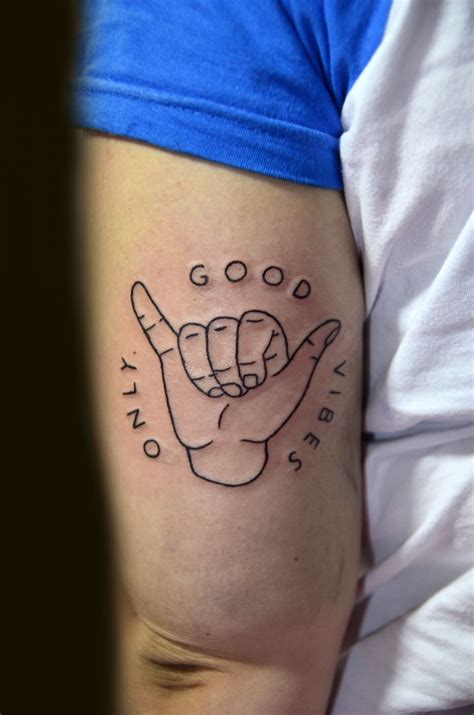 Good vibes tattoo. Virgin Voyages announced its new tattoo shop aboard it's new cruise ship Scarlet Lady called Squid Ink. People get tattoos for all kinds of reasons. Self-expression. Honoring a lov... 