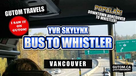 Good way to travel to Whistler. - Review of YVR Skylynx, …