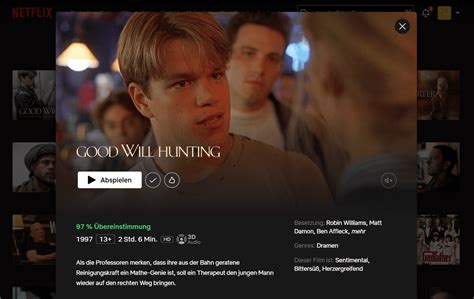 Good will hunting netflix