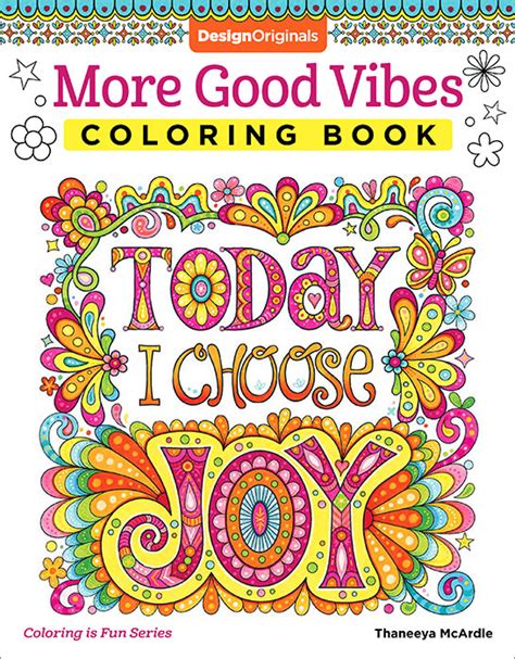 Download Good Vibes Coloring Book By Thaneeya Mcardle