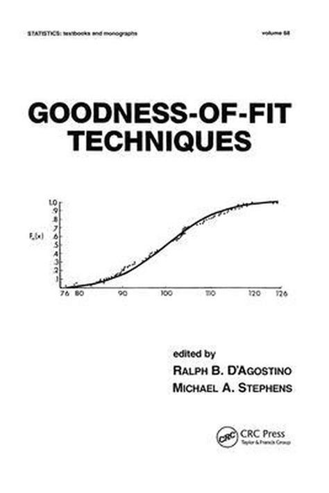 Goodness of fit techniques statistics a series of textbooks and. - Livre français à la bibliothèque de l'université d'utrecht.