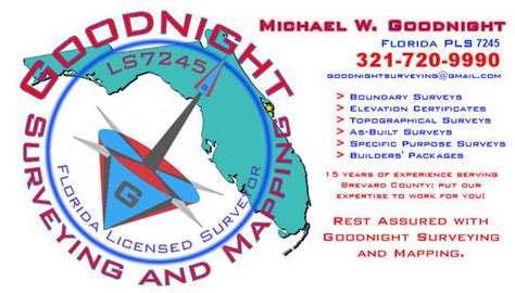 Goodnight Surveying and Mapping, LLC - Merritt Island, FL