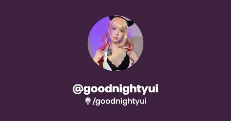 😈 XXX Goodnightyui Leaks