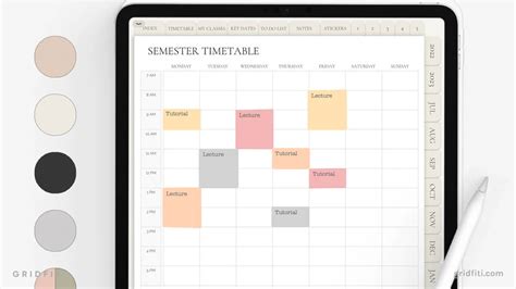 Goodnotes Calendar Template Free