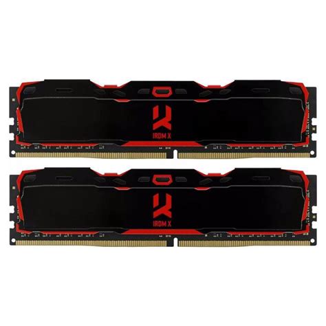 Goodram IRDM X Black, DDR4, 16GB, 3200MHz, CL16, Kit of 2