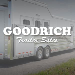 Goodrich trailer sales. Stock #22535. Aluma : Utility and Recreational Trailer. 6810 Aluminum Utility Trailer. $2,999 $2,925 . Sale Price Until 03/30/2024 