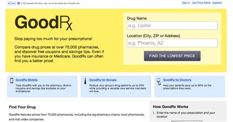 Goodrx.comm - A GoodRx coupon works just like any coupon you take into the grocery store. At the time of checkout, hand the coupon to your pharmacist and save off the retail price of your prescription. When you go to the pharmacist to pick up your prescription, let them know that you have a coupon before they scan your medication to begin checkout. 
