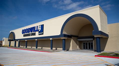 By John Marks. A Goodwill outlet store, warehouse and donation sit