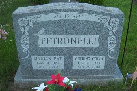 Goody petronelli obituary examples