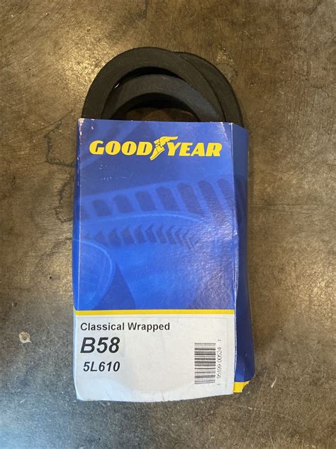 Goodyear D104 Classic Wrapped Industrial V-Belt, 95" Outside