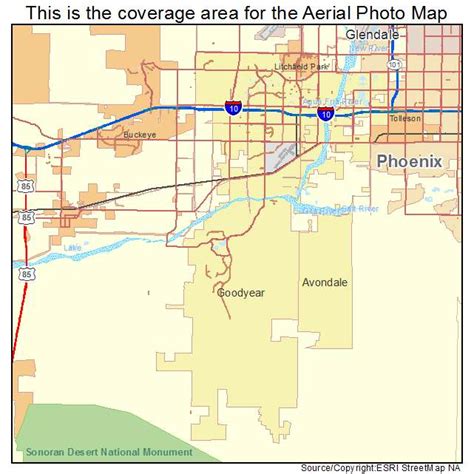 Goodyear az boundary map.  Use our zip code lookup by address ArcGIS ArcGIS Goodyear Map, Satel...