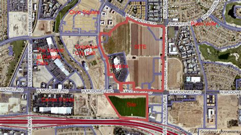 Goodyear development map.  Through smart public and private investments, Goodyear maintains a...