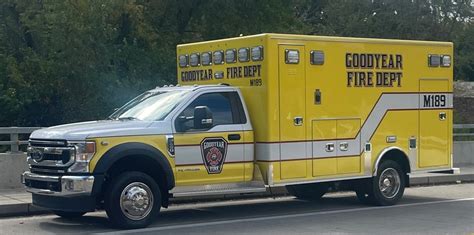 Goodyear fire ambulance.  The Goodyear Fire Department - Community Risk Reduction - Education D...