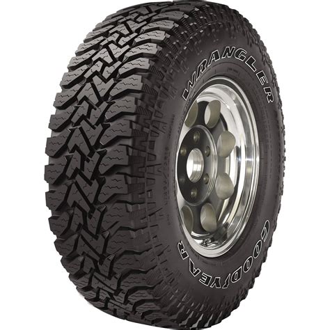 The Wrangler UltraTerrain AT tread design helps provide good traction in a variety of conditions. Its large tread blocks support a stable footprint and confident handling. The UltraTerrain AT also features wrap-around shoulder elements that aid better grip on soft surfaces and help resist punctures. The tread features independent staggered .... 