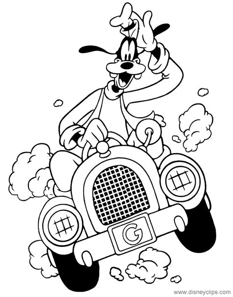 Goofy Movie Coloring Pages