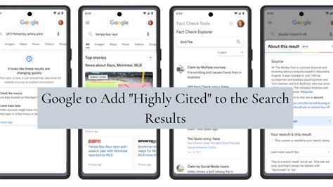 Google Adds Highly Cited Label to Search Results