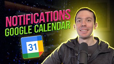Google Calendar Default Event Notifications YouTube