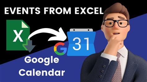 Google Calendar Import Events from Excel / CSV Step by Step Guide