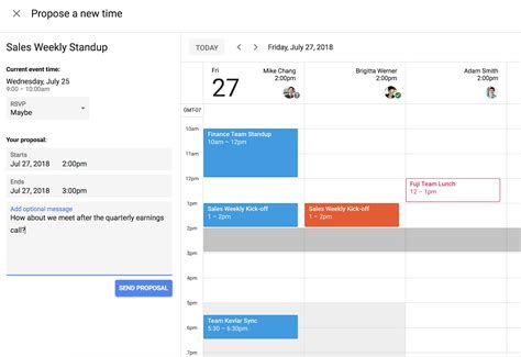 Google Calendar Meeting Po