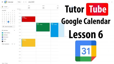 Google Calendar Tutorial Lesson 6 Repeating Events YouTube