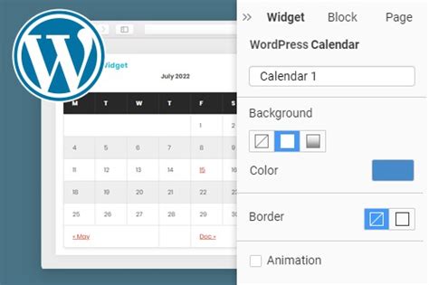 Google Calendar Widget Wordpress