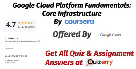 Google Cloud Platform Fundamentals: Core Infrastructure - Quizerry