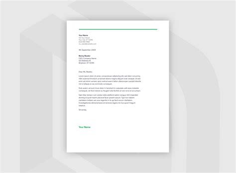 Google Doc Letter Template Addictionary