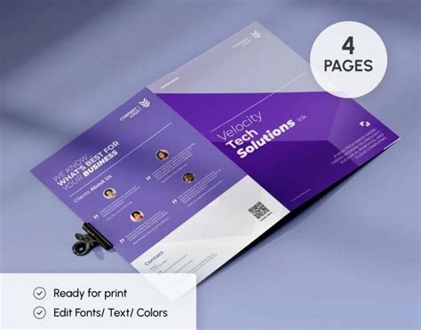 Google Docs Brochure Template Creative Template Inspiration