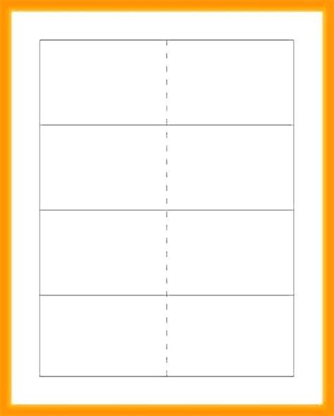 Google Docs Flash Card Template